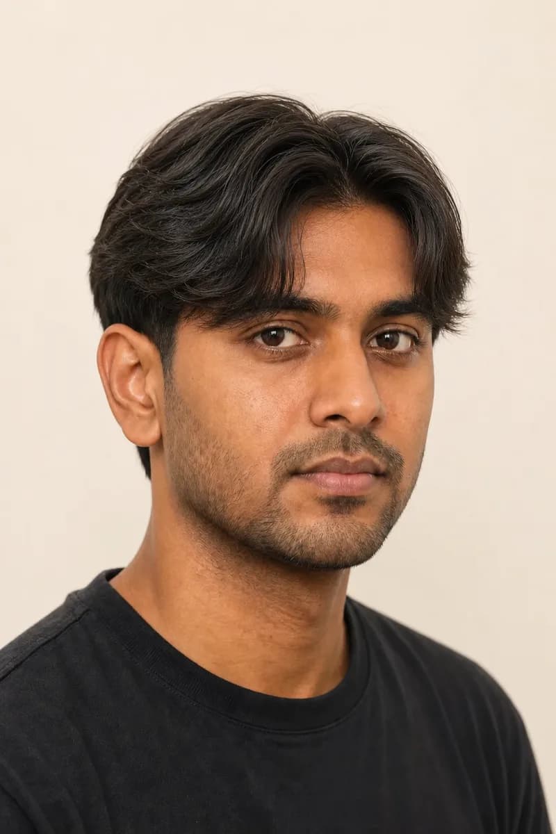 Curtains haircut style for men