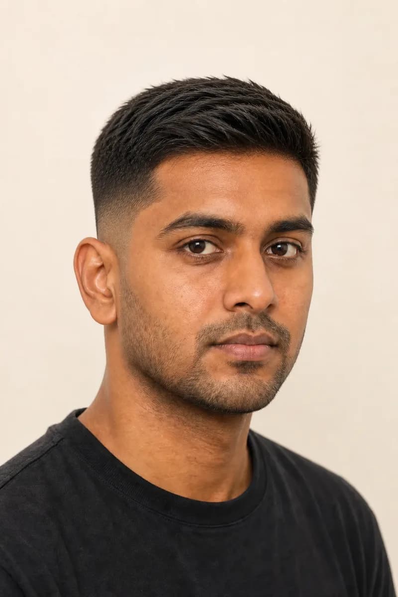 Ivy League haircut style for men