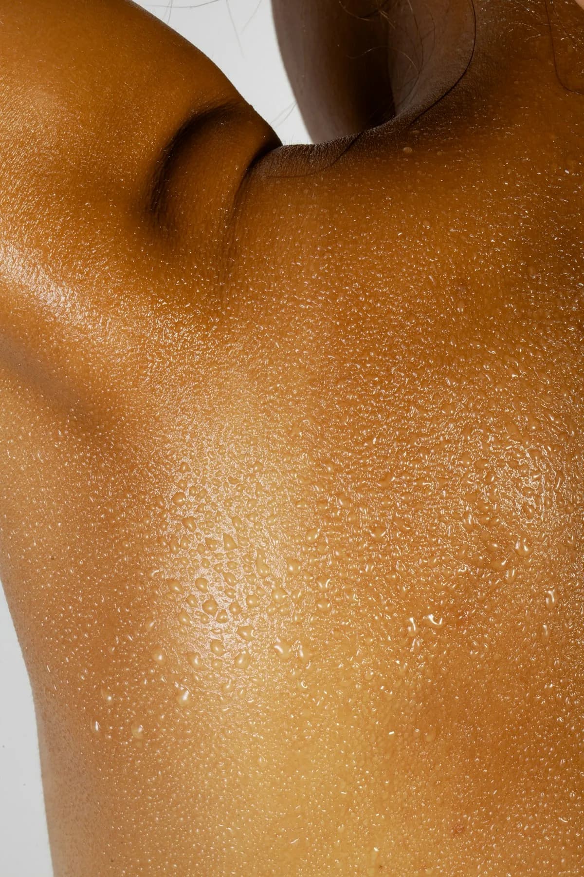 Healthy, glowing skin finish achieved through proper facial technique