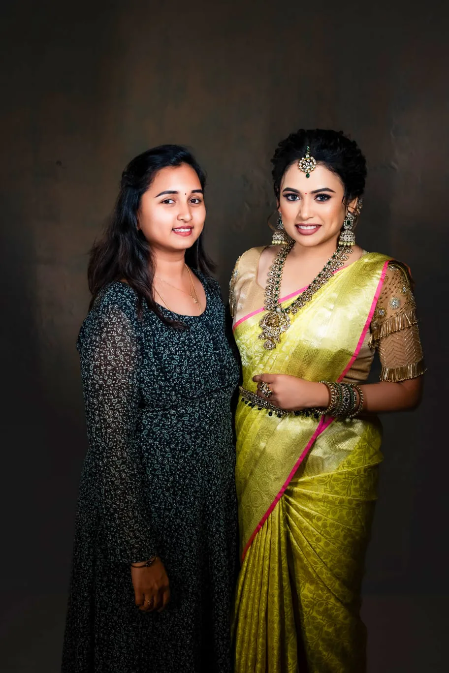 Friends styled for a special day